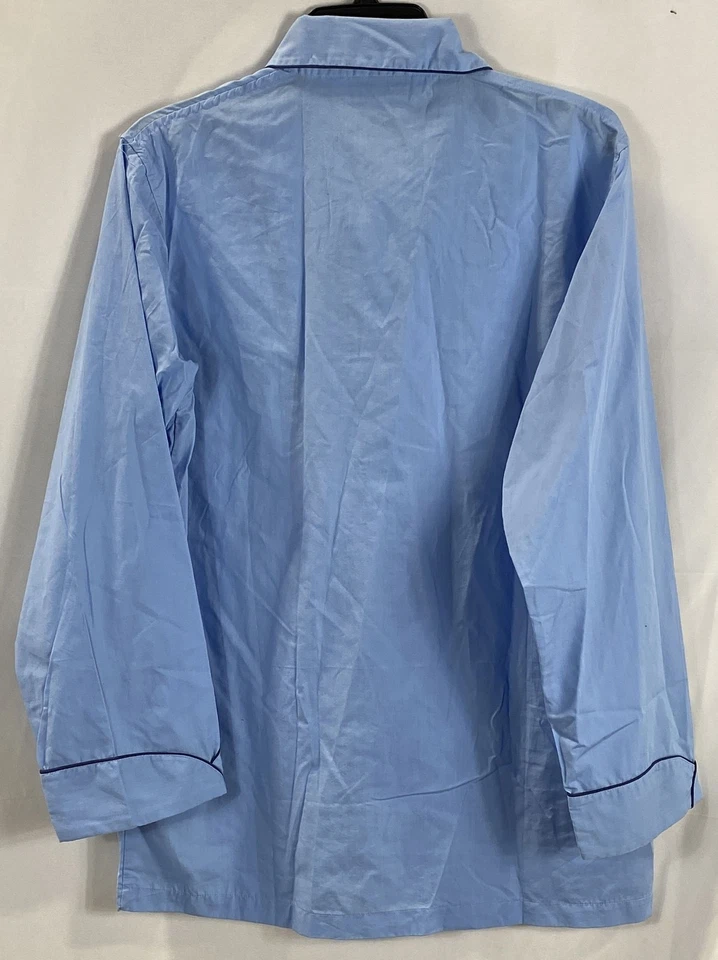 Conjunto de pijama vintage años 90 Christian Dior Monsieur azul pipa ropa de salón para hombre M Foto 3 de 4