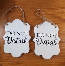 Ceramic Do Not Disturb signs 