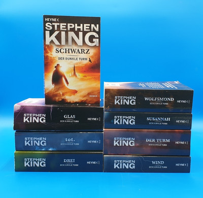 Der Dunkle Turm Reihe Stephen King Heyne Band 1-8 Taschenbuch Deutsch komplett