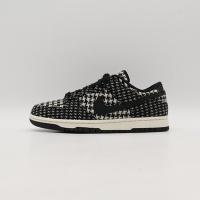 Harris Tweed × Nike Women's Dunk Low HQ5036-901 Harris Tweed Nike Women's Dunk Low Black Phantom