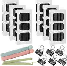 6-Pack Paultra2 Refrigerator Air Filter for Frigidaire PureAir Ultra 2 242047809