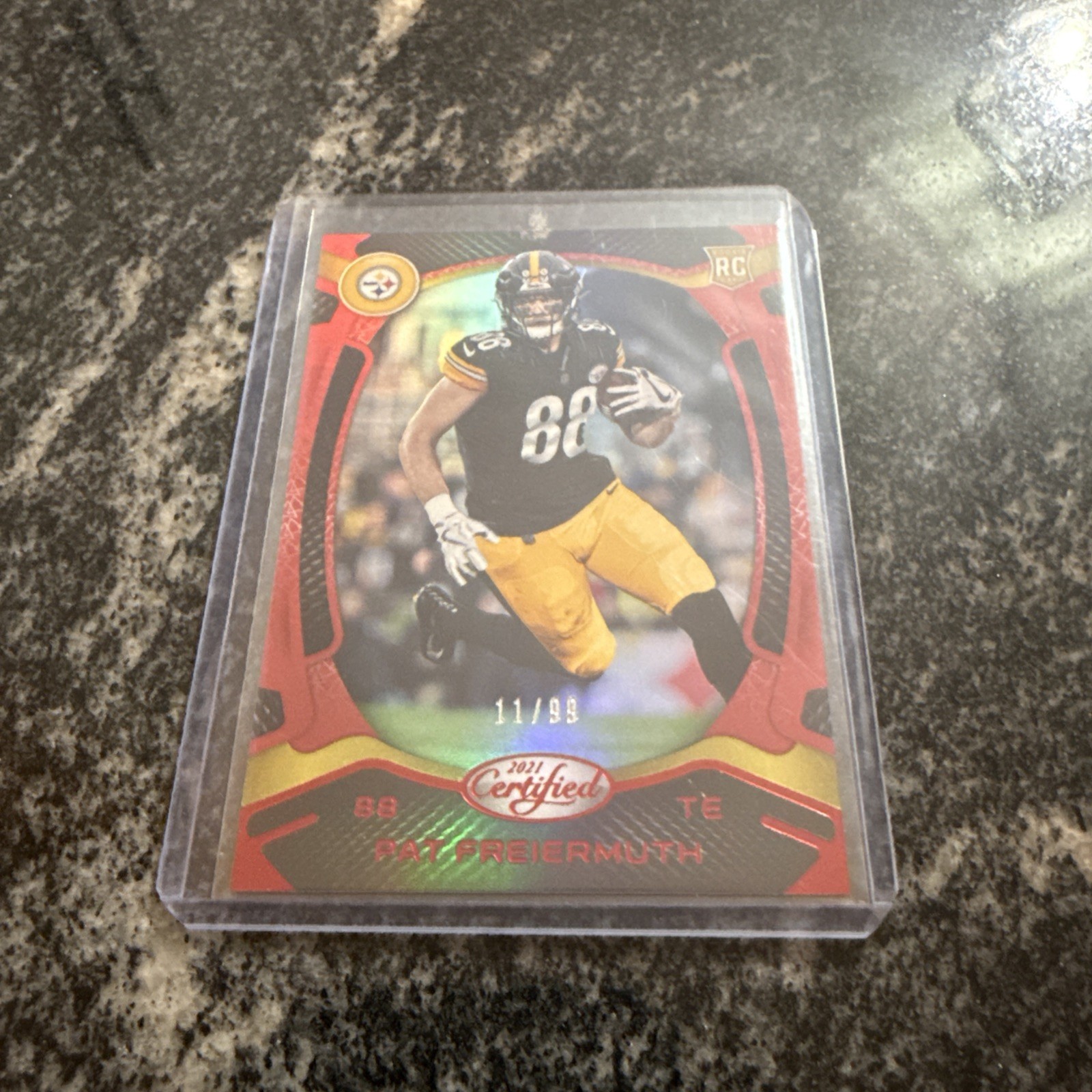 pat freiermuth rookie card Certified Rookie 132 Steelers /99
