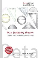 Lambert M. Surhone (U. A.) | Dual (Category Theory) | Taschenbuch | Englisch