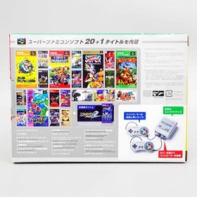 Nintendo Classic Mini Super Famicom Gray Console SNES SFC Tested Boxed