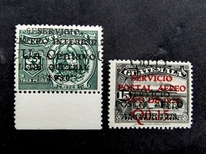 nystamps Guatemala Stamp Used Double Error €120 U26y480
