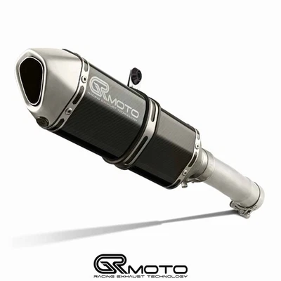 Échappement Pour Suzuki SV650 1998-2002 GRMOTO Silencieux Carbone - Photo 1/4