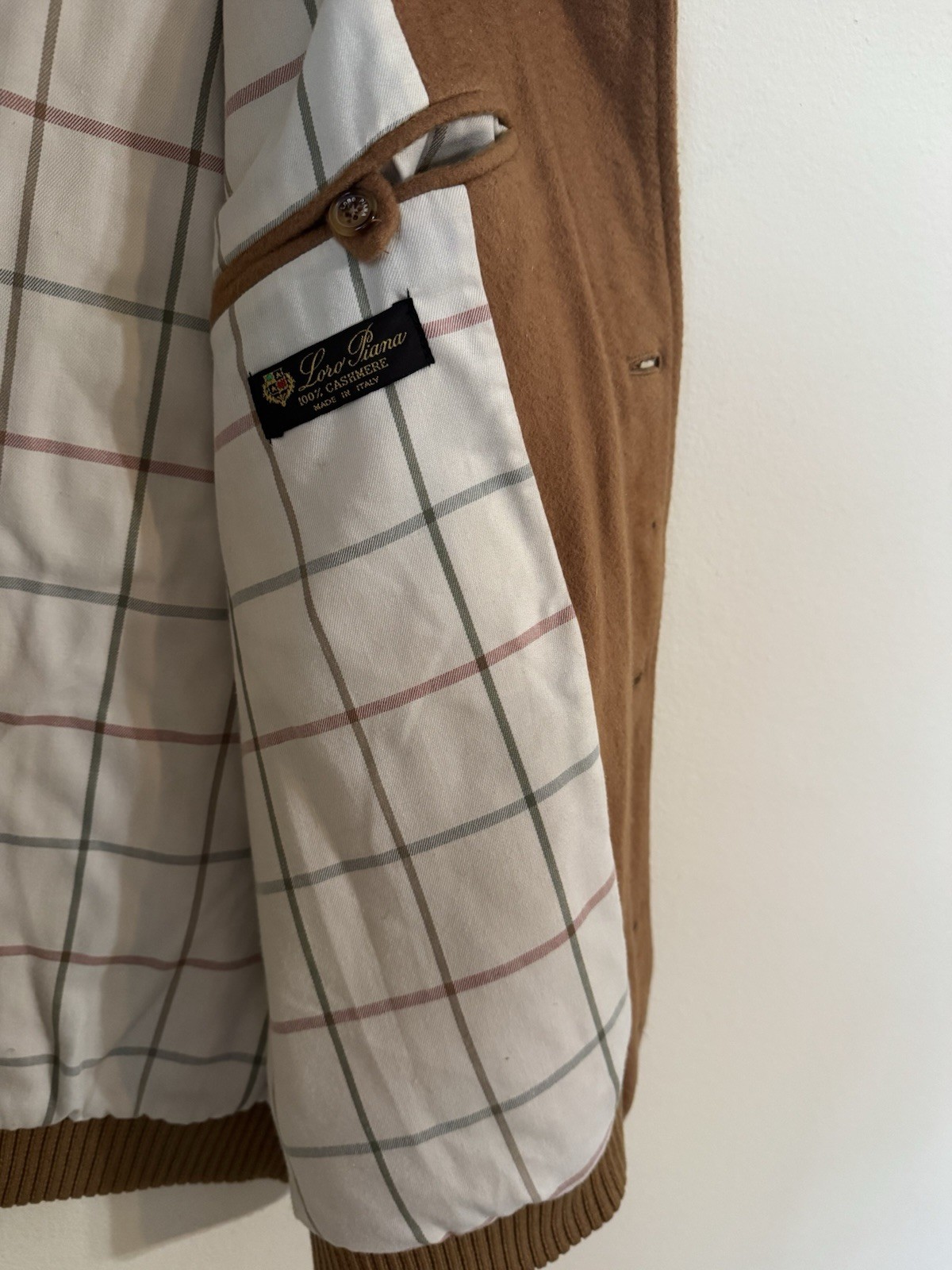 Loro Piana Cashmere Carry Vest Quilted Vicuna Brown 3XL image 10