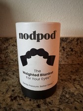 nodpod The weighted Blanket For Your Eyes Onyx Black 29"X4" Sleep Mask / Relax