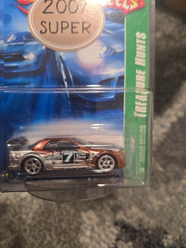 Hot Wheels 2007 Nissan Skyline Super Treasure Hunt come nuovo su scheda vhtf - Foto 4 di 19