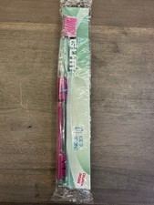 BUTLER GUM 471 Toothbrush Micro Tip Soft Compact Pink and Clear - NOS Sample