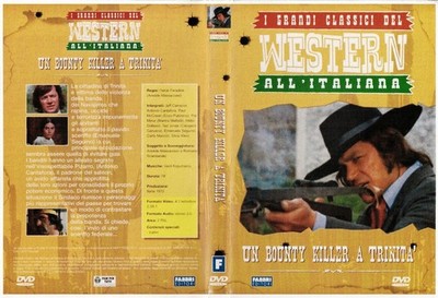 Spaghetti Western Italian DVD UN BOUNTY KILLER A TRINITA, w/Jeff Cameron