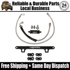 Turbo Pros Turbo Oil Feed Line & Support Bracket Kit For Ford Falcon XR6 4.0L