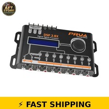 PRV AUDIO DSP 2.8X Digital Crossover  Equalizer - 8 Channel Processor