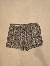 Vintage 90s Nike Aztec Abstract All Over Print Shorts Swim trunks XL Geometric