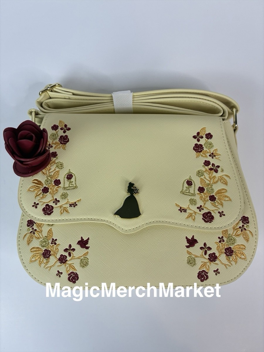 Disney Parks 2026 Loungefly Beauty And The Beast Belle Crossbody
