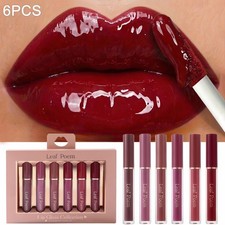 6-Piece Lip Gloss  Lipstick Set Non-staining, long-lasting