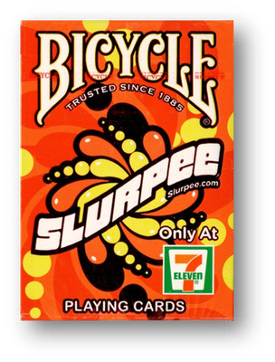 Bicycle 7-Eleven Slurpee 2020 (Red) Playing Cards Poker Spielkarten Kartenspiel