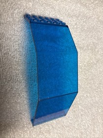 LEGO 10x6x11 Panel 2408 Trans-Dark Blue