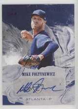 2018 Panini Diamond Kings DK Signatures Purple 10/20 Mike Foltynewicz Auto 0cz