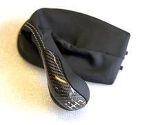 Porsche Carbon Top Black Napa Leather Mt Shift Knob 996 986 Turbo 6speed Shifter