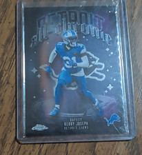 2025 Topps Chrome All-Chrome Kerby Joseph Detroit Lions Football ACT-83
