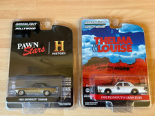 1:64 Greenlight 1969 Chevrolet Camaro & 1982 Plymouth Gran Fury