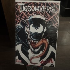 Tiggomverse Counterpoint Variant Signed Smunchy COA comic cover