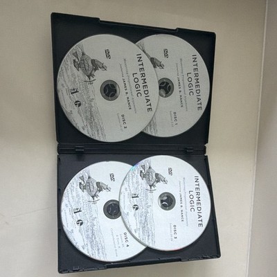 Canon Press Intermediate Logic 4-Disc DVD Set  Logic James Nance