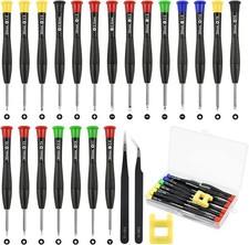 24 PCS Mini Precision Screwdriver Set,Magnetic with Torx Computer Electronic