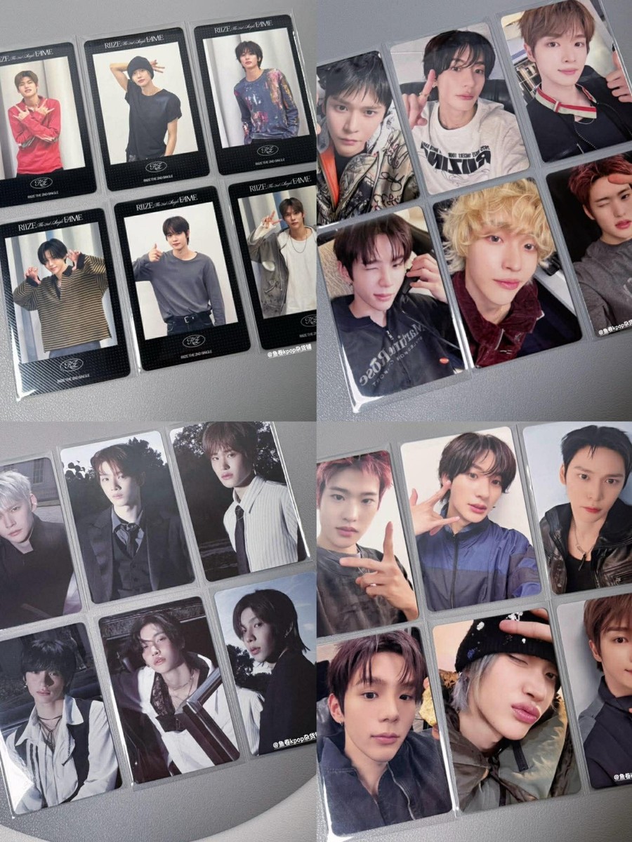RIIZE OFFICIAL FAME ALBUM QQ MUSIC POB PHOTOCARD SET | eBay