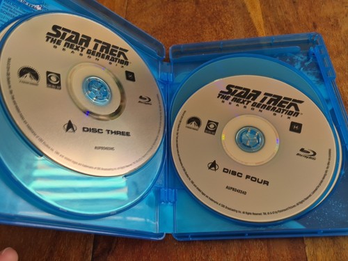 Star Trek The Next Generation Season 6 Six Aus Release Blu-Ray Region B Blu - Picture 4 of 5