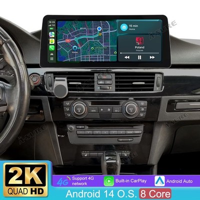 12.3'' 64GB For BMW CIC 3 Series E90 E91 E92 E93 CarPlay Car Stereo Radio Screen