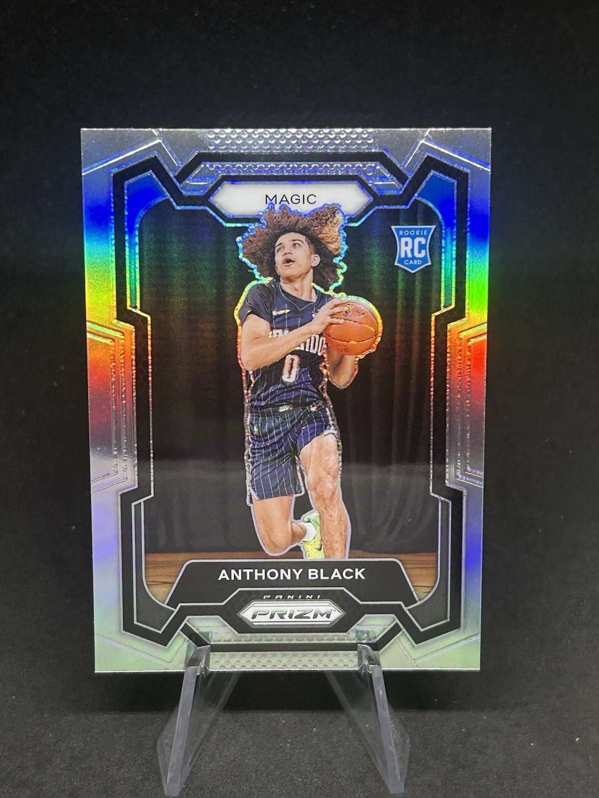 2023-24 Panini Prizm Anthony Black Silver Prizm RC Rookie #170 Orlando Magic