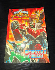 Power Rangers Super Legends Megazord Power Coloring Book PB Ages 4-8 Illus