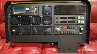 Flight Simulator Cockpit With Seitek/Logitech  Instrument