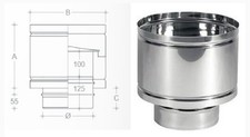Fumaiolo Inox Antivento D. 10