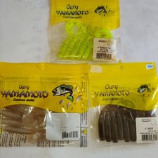 Gary Yamamoto 4 inch grub 3 pack