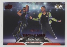 2023 AEW All Elite Wrestling Exclusives Marq Quen Isiah Kassidy Patch Tag 5yy