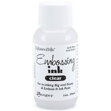 Ranger Inkssentials Embossing Ink Refill, Clear, 1 oz.