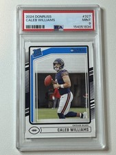 2024 Panini Donruss - Rated Rookie Caleb Williams #327 (RC) PSA 9