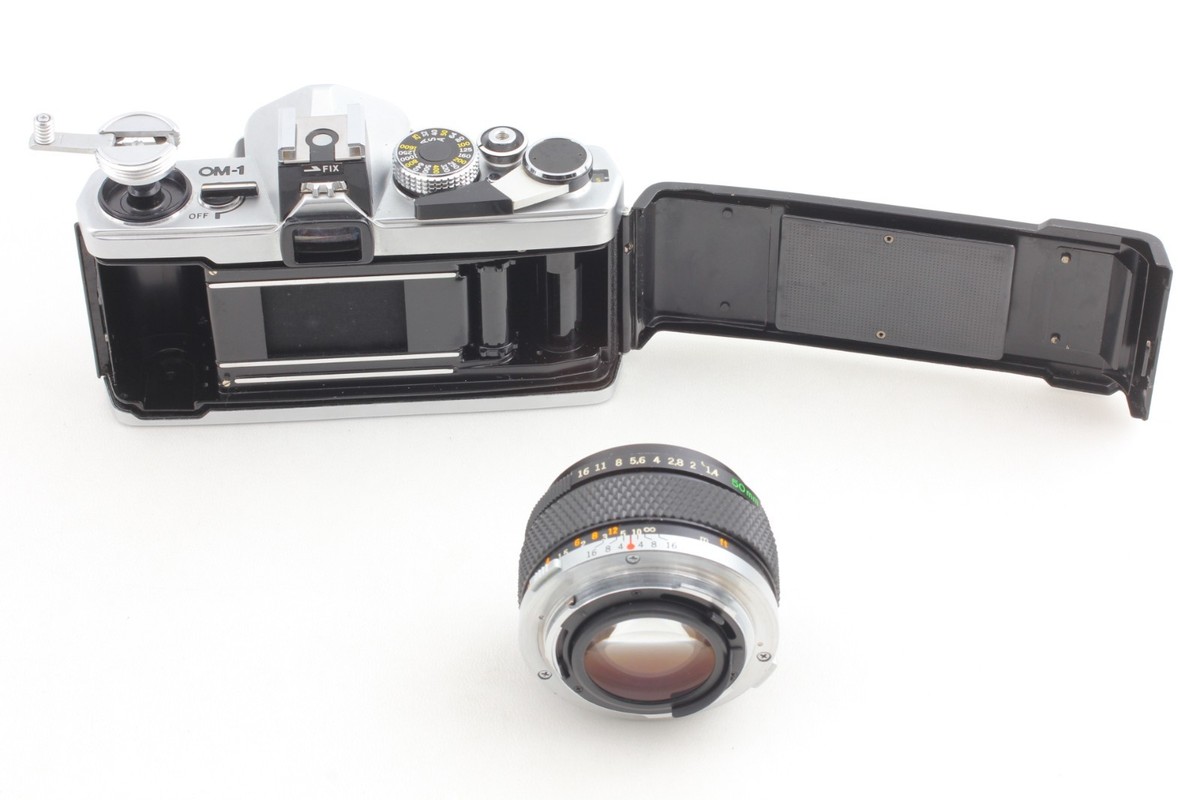 NEAR MINT 】Olympus OM-1 Film Camera & G.Zuiko Auto-S 50mm F1.4