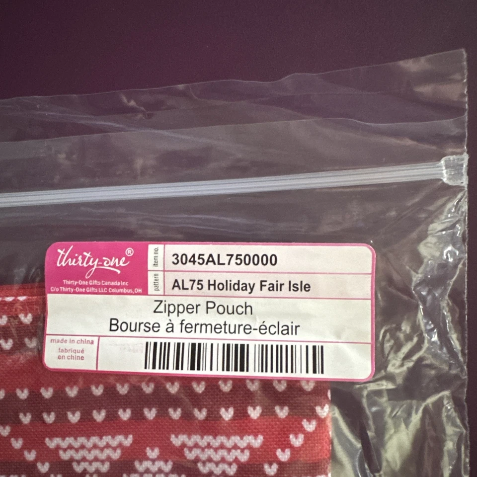 Сумка на молнии 31 Holiday Fair Isle - Изображение 4 из 4