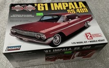 Lindberg 1961 '61 Impala SS 409 Hardtop in 1/25 72163 New Open Box