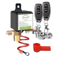 Remote Battery Disconnect Switch 12v, 250A, Prevent Battery Drain, Disconnect Ne