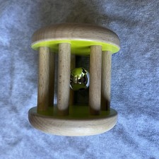 LOVEVERY Wooden Rolling Bell Montessori The Charmer Play Kit 3-4 months