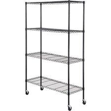 Storage Shelving Unit 18*48*72" Garage Storage Rack 4-Tier Adjustable 700 lbs