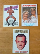 Rare 1995 INDEPENDANCE Flyers Lot x3 LUVDUP Steve Proctor Kelvin Andrews House
