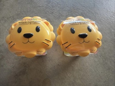 Melii Snack Container - Lion - Set of Two