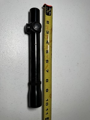 Vintage Weaver K1 Fixed 1x Rifle Scope - Made in El Paso, Texas