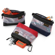Clear Tool Pouch, 7" Small Tool Bag, Mini Zipper Pouch, See Through Tool Pouc...